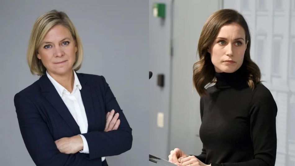 Magdalena Andersson y Sanna Marin
