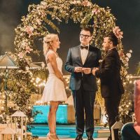 El casamiento de Sabrina Carballo y Chanchi Estévez dentro de El Hotel de los Famosos