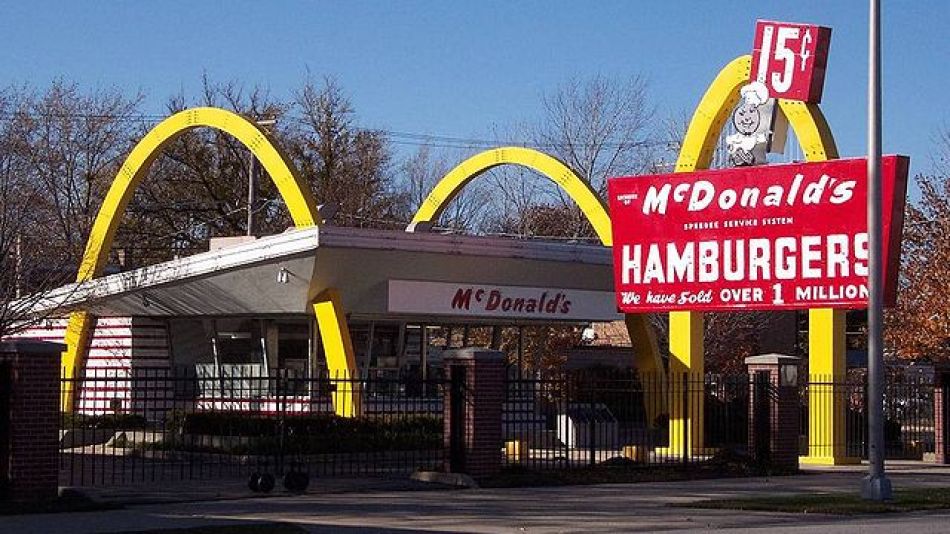 El local MacDonald's de Des Plaines, inaugurado el 15 de abril de 1955, en Illinois, Estados Unidos