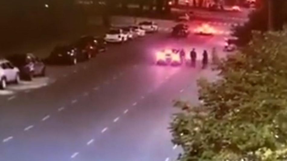 incidente de Eduardo "Toto" Salvio con su ex pareja en Puerto Madero 20220414