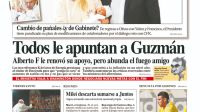 La tapa del Diario PERFIL del sábado 16 de abril de 2022