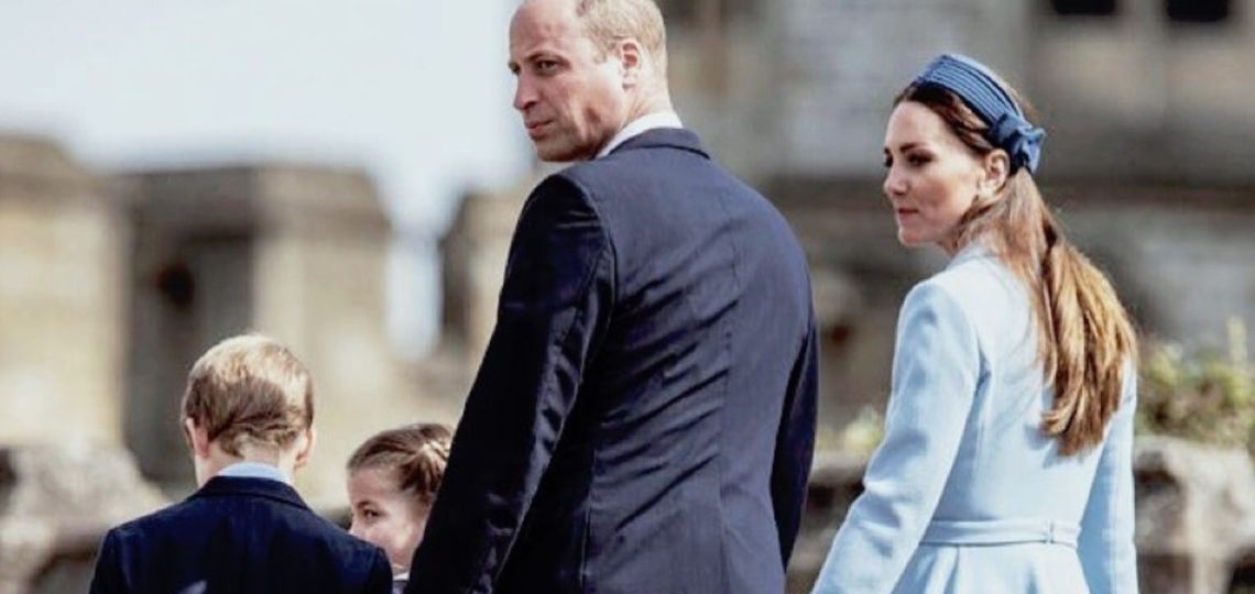 Kate Middleton y la princesa Charlotte sincronizaron su look