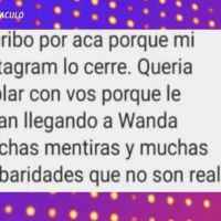 Revelan los chats de Mauro Icardi con la "booker" de la China Suárez en medio del escándalo
