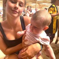 Delfina Moritán estrenó como modelo con el apoyo de Pampita