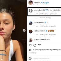 Delfina Moritán estrenó como modelo con el apoyo de Pampita