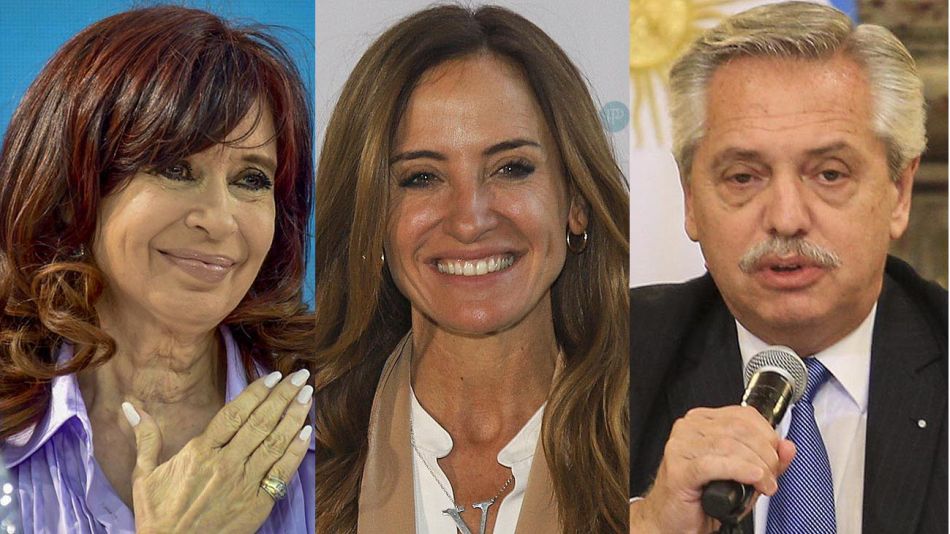 Cristina Fernández de Kirchner , Tolosa Paz y Alberto Fernandez 20220419