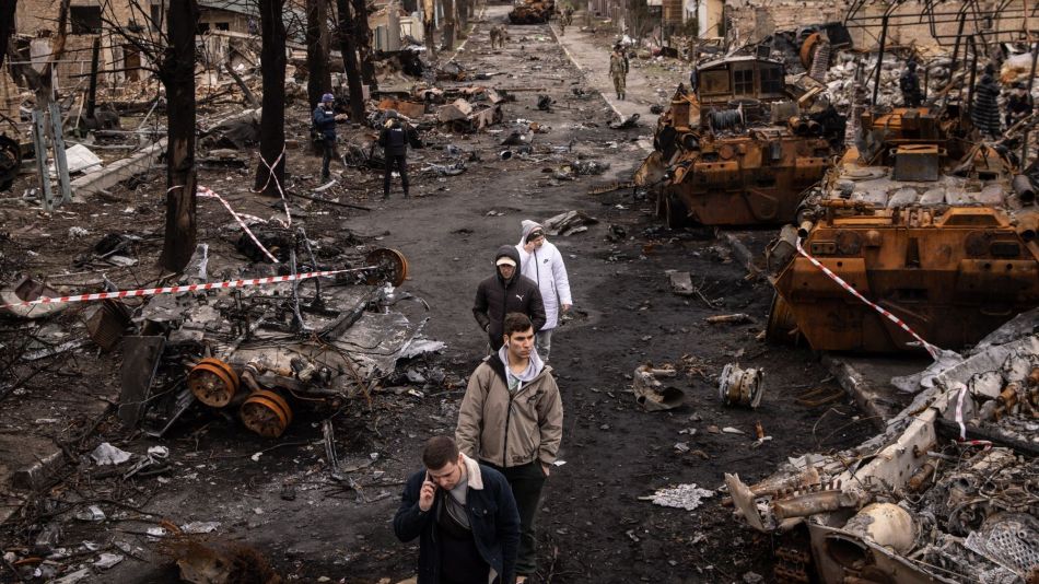 Russian Retreat From Bucha Reveals Scores Of Civilian Deaths