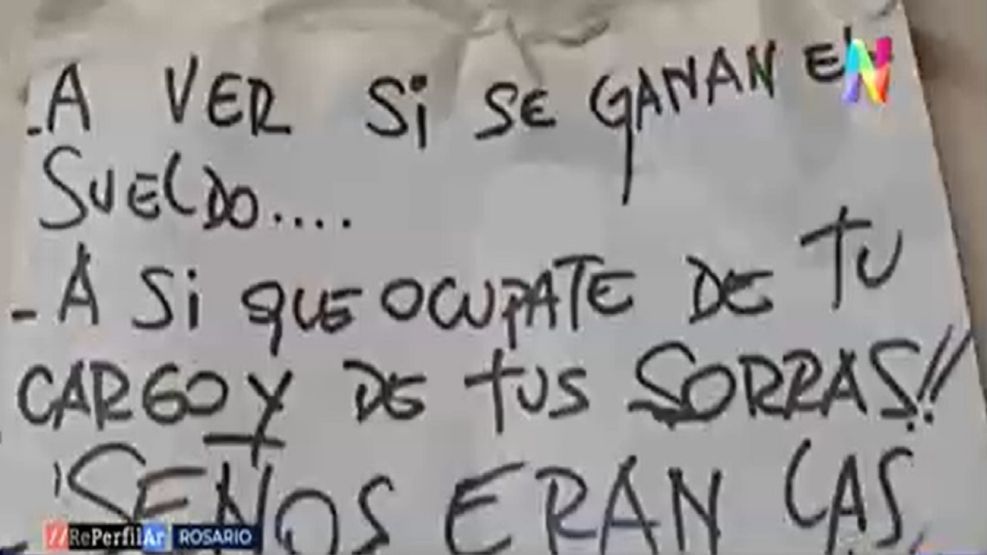 Amenaza en una escuela: dejaron 47 balas y una nota intimidatoria