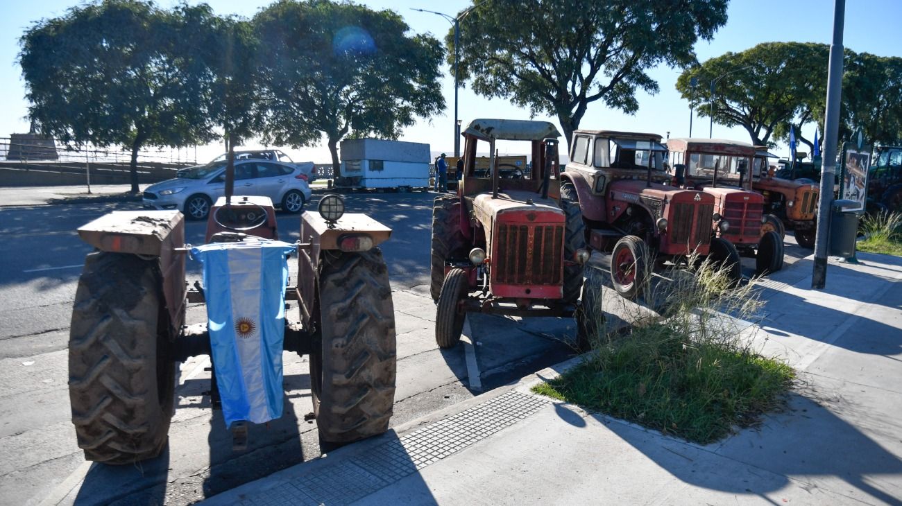 El "Tractorazo" del campo contra las medidas del Gobierno.