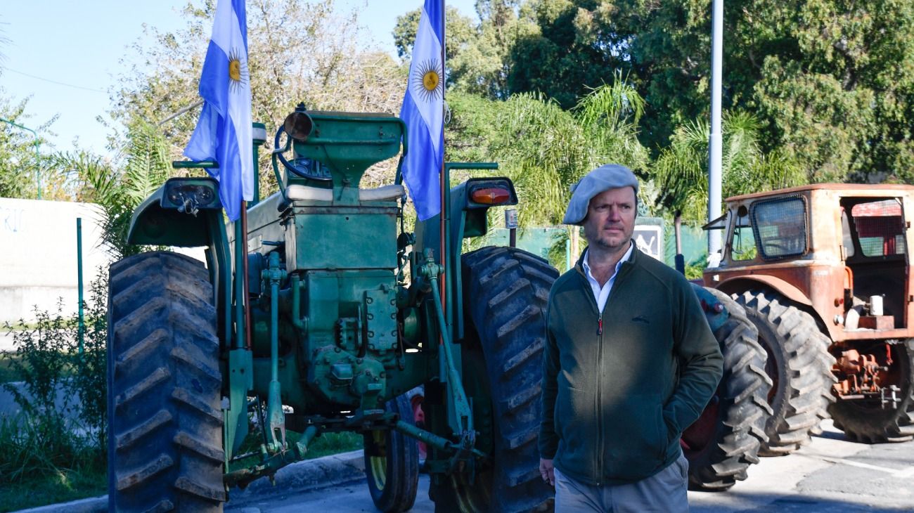 El "Tractorazo" del campo contra las medidas del Gobierno.