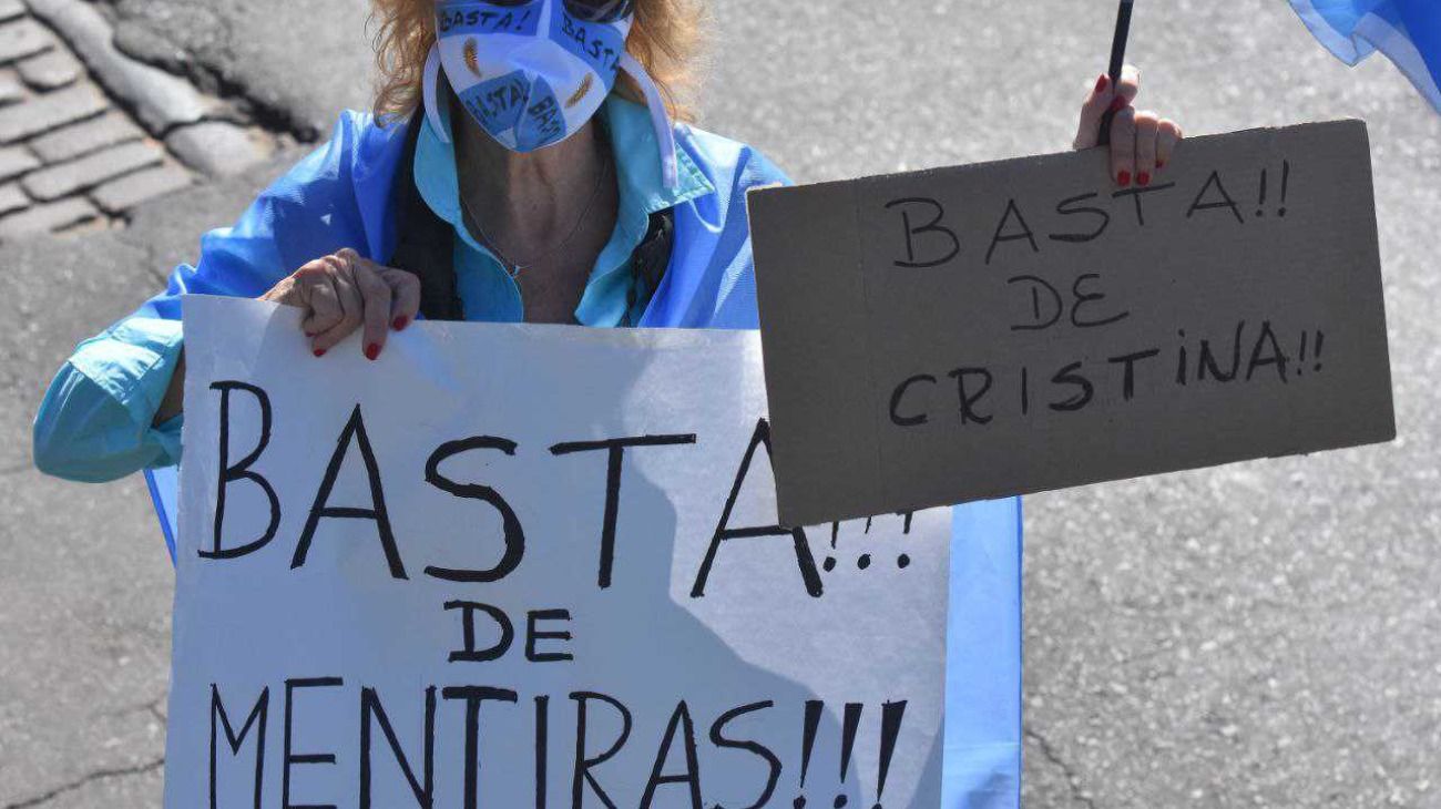 Tractorazo del campo en protesta de las medidas del Gobierno.