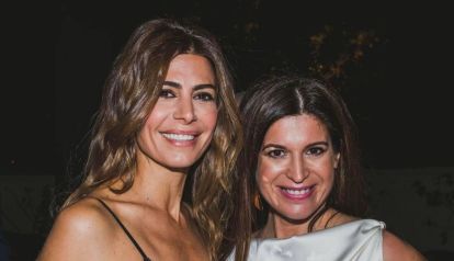 Juliana Awada y su perfecto look para la boda de Jorge Lanata junto a Elba Marcovecchio