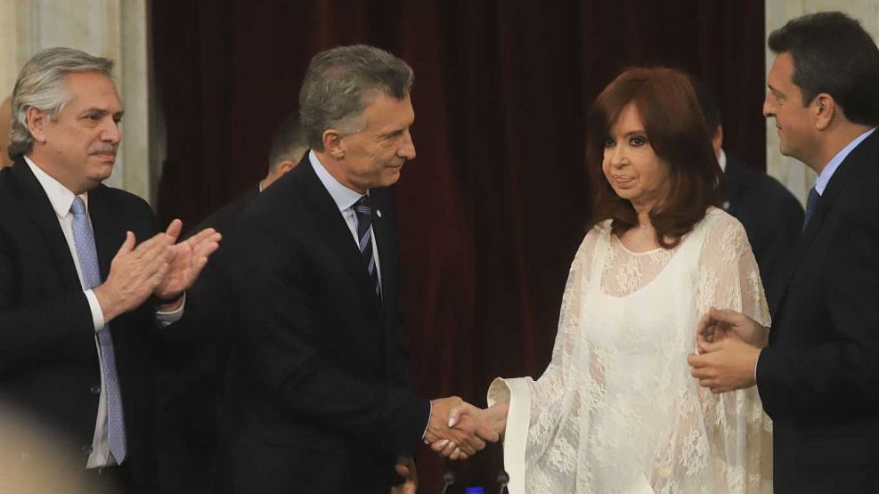 Cristina Kirchner y Mauricio Macri