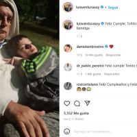 Luis Ventura celebró los 8 años de su hijo Antonio con la foto más tierna