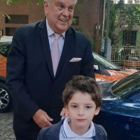 Luis Ventura celebró los 8 años de su hijo Antonio con la foto más tierna