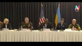 Alerta por posible tercera guerra mundial: Estados Unidos juntó a 40 países en una reunión militar