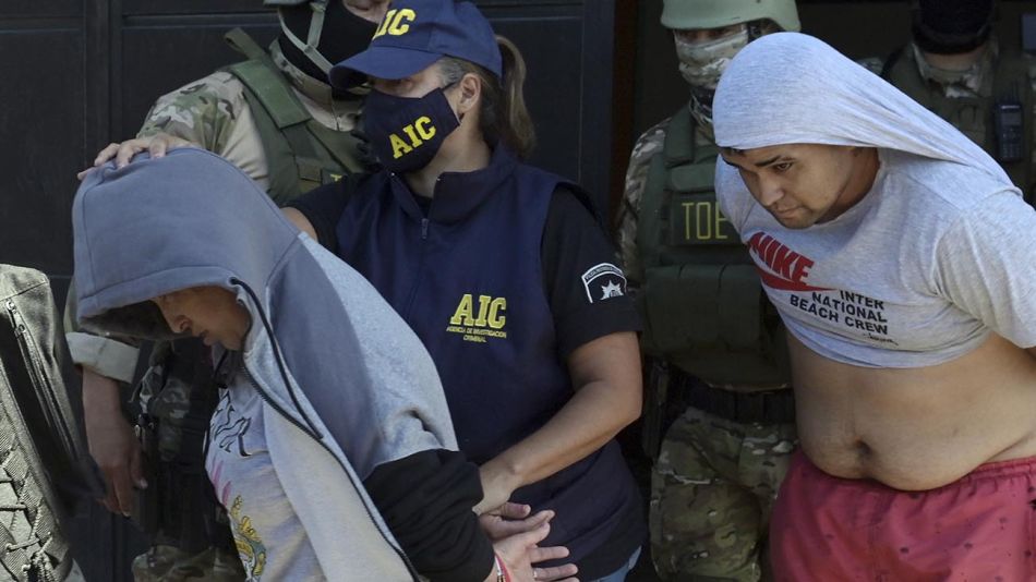 El fundador de la banda narcocriminal "Los Monos", Máximo Ariel "El Viejo" Cantero 20220427