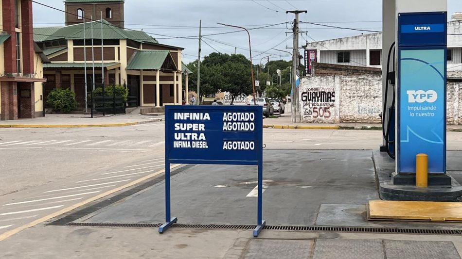Desabastecimiento de gasoil. 20220428
