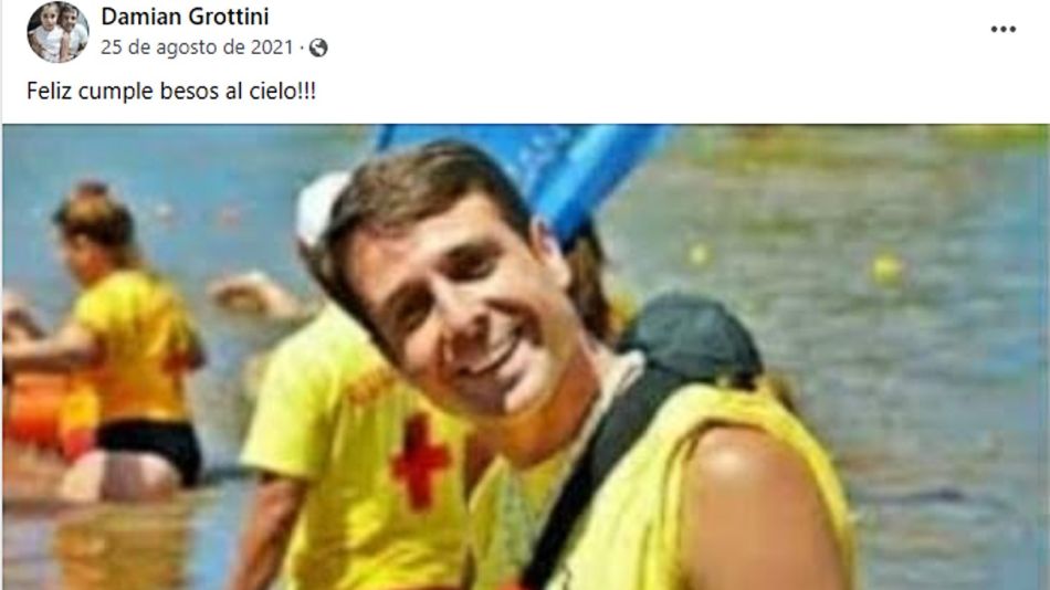 Germán Grottini murió en extrañas circunstancias en San Nicolás en julio de 2021. Sospechan que su hermano, Damián Grottini, podría haberlo matado.