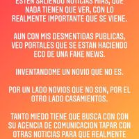 Luciana Salazar desmiente categóricamente las fotos de un supuesto novio