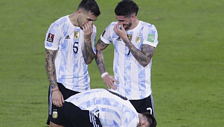 La Selección Argentina fue sancionada por inconducta ante Venezuela y Ecuador. 