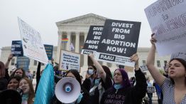 Manifestantes por ley del aborto en Estados Unidos 20220503