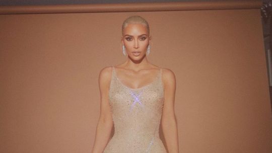 El vestido de Marilyn Monroe que Kim Kardashian usó en la MET gala, quedó arruinado
