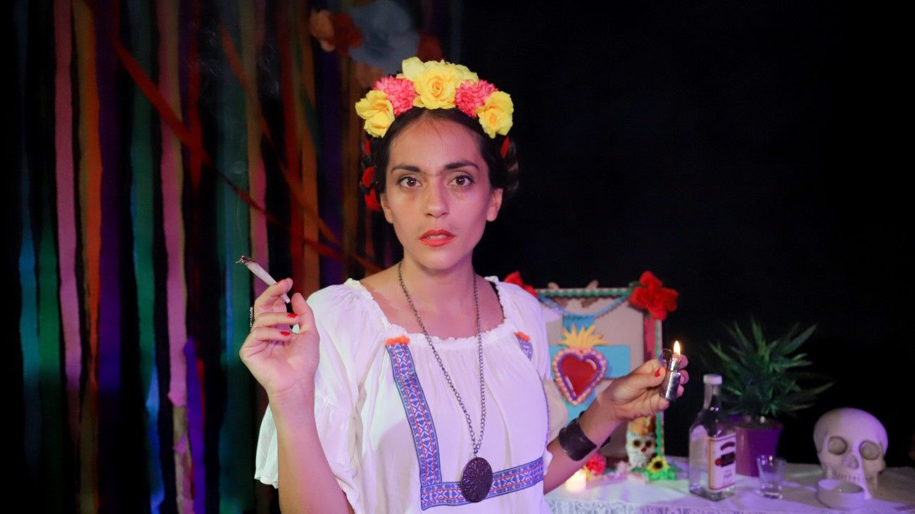 María Manuela González en Frida Kahlo en Frida Viva La Vida.