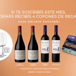 Caja Delirio + Wine Magazine + Copones