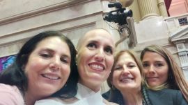 Jimena Latorre, la diputada que padece cáncer, fue ovacionada en Diputados por ir a la sesión