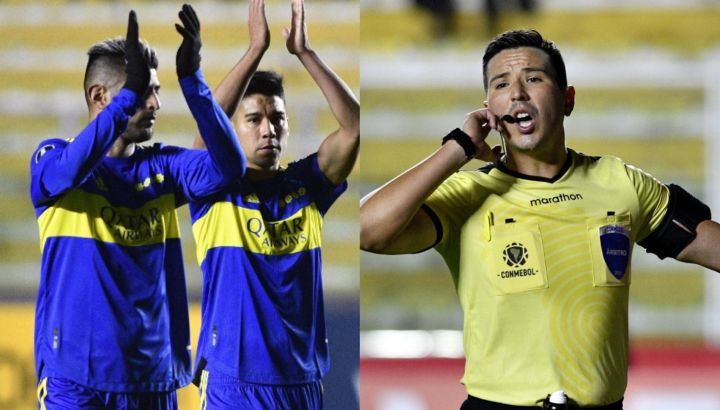 Los dirigentes de Always Ready denunciaron que Boca le regaló camisetas a los árbitros antes del partido.