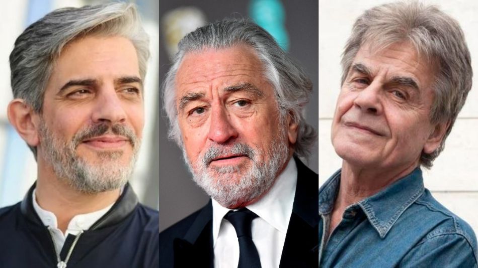 Pablo Echarri, Robert De Niro y Raúl Rizzo
