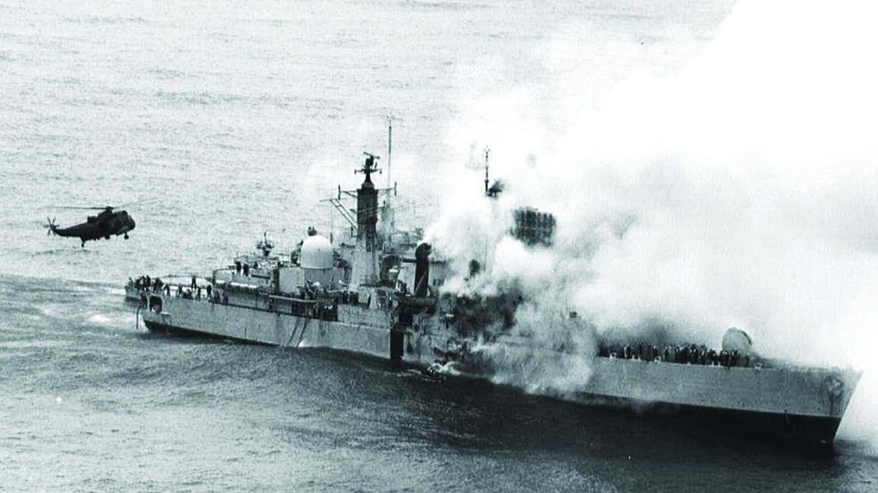 El Sheffield Al Fondo Del Mar El Ataque Argentino Para Responder Al 