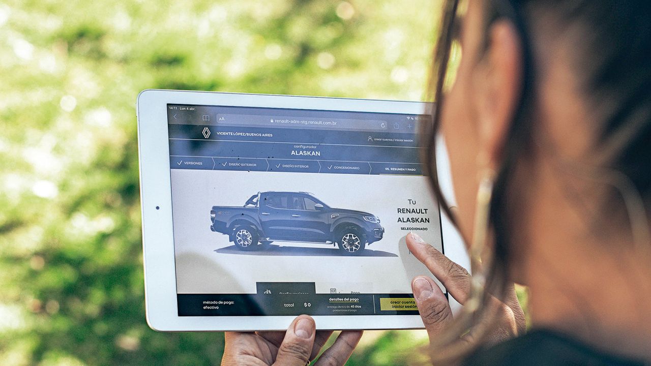 Venta de autos a través de la web | Foto:Gentileza Renault