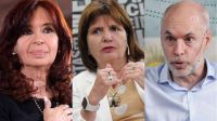 Cristina Kirchner, Patricia Bullrich y Horacio Rodríguez Larreta 20220506