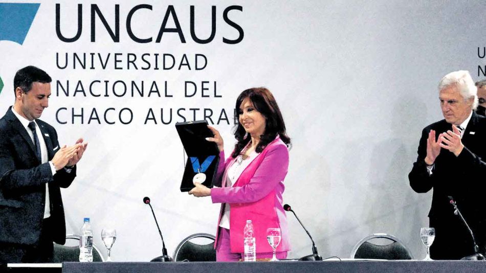 Cristina Kirchner en el Chaco: "En el Ejecutivo peleas no hay, lo que hay  es un debate de ideas" | Perfil