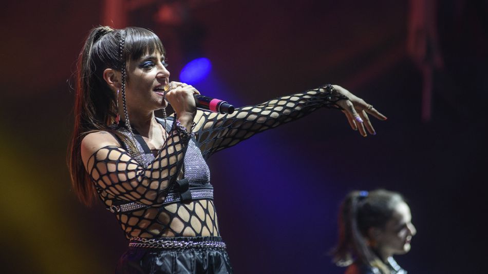 Sara Hebe en el Quilmes Rock