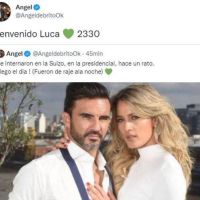 Nacio Luca, el hijo de Mica Viciconte y Poroto Cubero