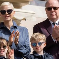 Charléne de Mónaco, muy contenta junto a sus hijos en su última aparición pública