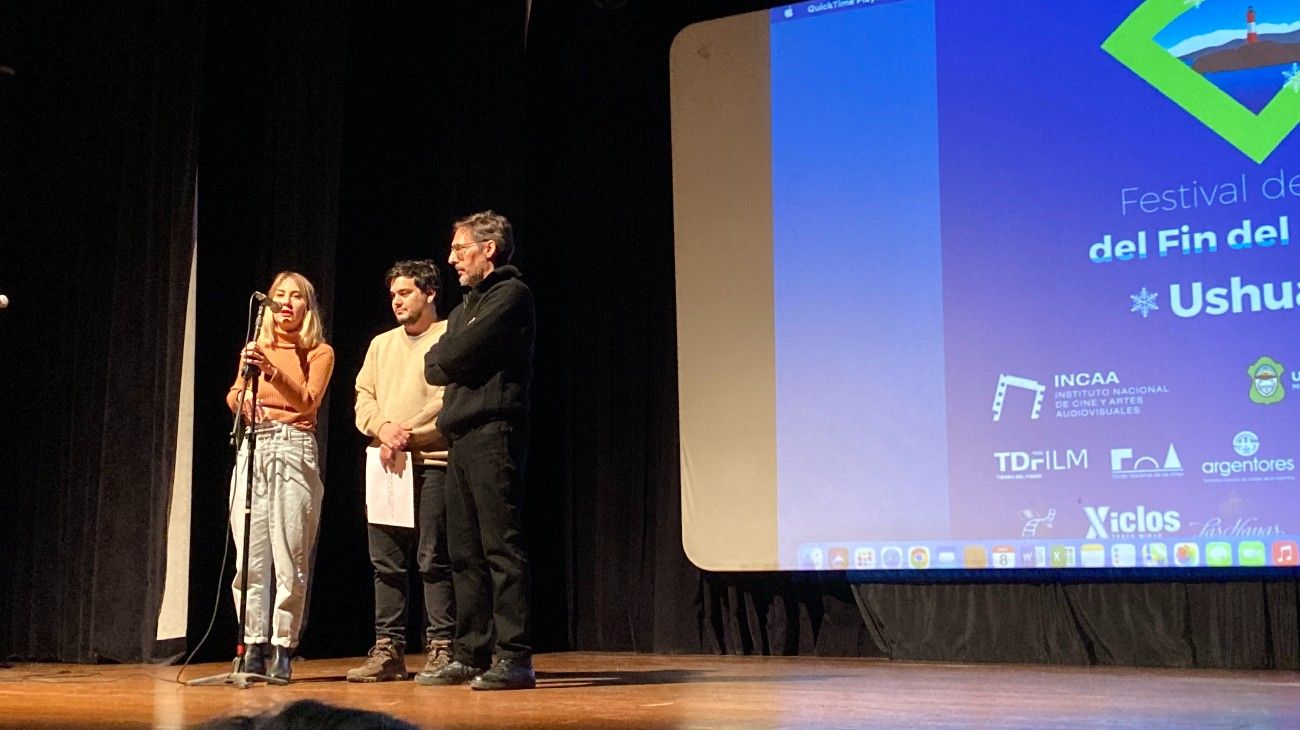 El Jurado del festival, integrado por Sabrina Blanco, Rodrigo Tenuta y Fernando Enrique Juan Lima.