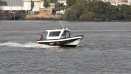 Se pusieron en funcionamiento cinco lanchas tipo Tracker TND L-690