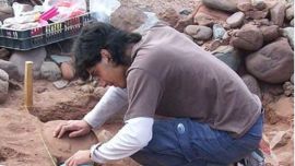 El material que analizaron los científicos argentinos del CONICET NOA Sur procede puntualmente de la Cueva de Navidad