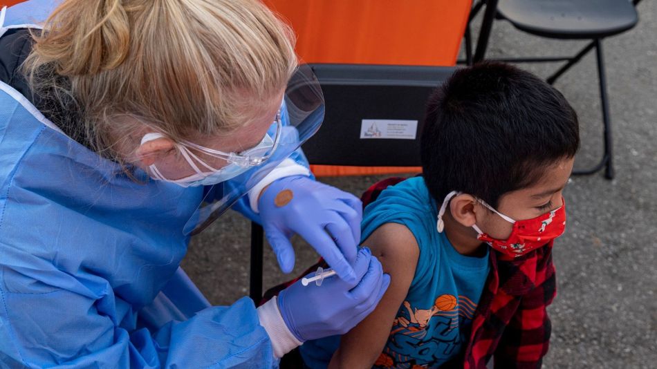 A Covid-19 Testing And Vaccination Site As California Governor Proposes $2.7 Billion Emergency Response Package