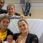 Hijas Nicole Neumann, Fabian Cubero, Mica Viciconte y Luca Cubero