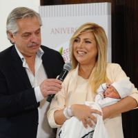 Fabiola Yáñez, Alberto Fernández y Francisco Fernández Yáñez