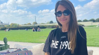 Anto Roccuzzo causó sensación en las calles de París por un detalle fashion