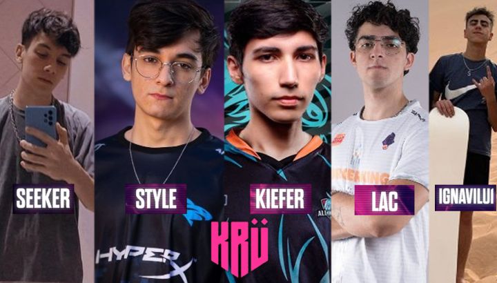 KRÜ presentó su nuevo roster de League of Legends