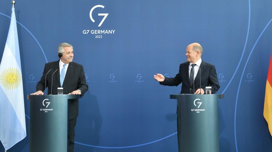 Alberto Fernández en Alemania 20220511