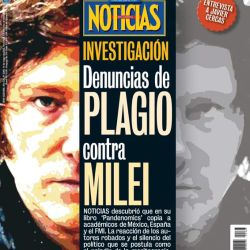 Tapa Nº 2368 | Investigación exclusiva: denuncias de plagio contra Milei | Foto:Pablo Temes