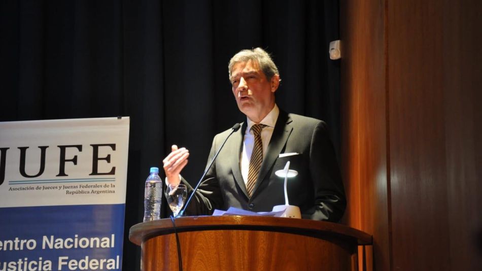 Horacio Rosatti durante el Encuentro Nacional de la Justicia Federal 20220512